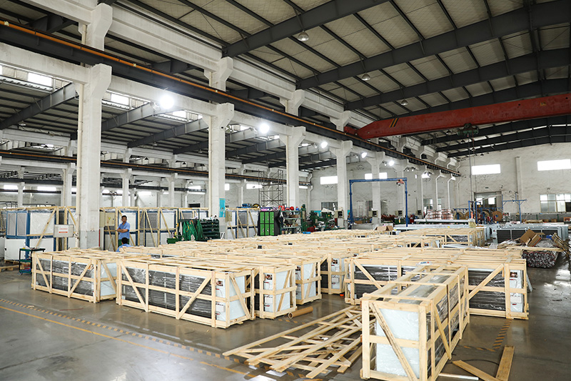 Production workshop-unit assembly area